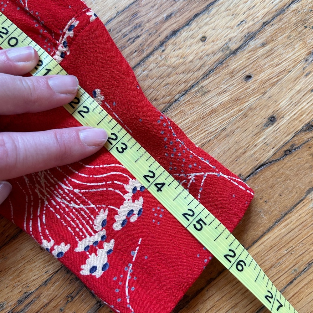 Red Dropped-Waist Short Collette Dress - Picture 7 of 13